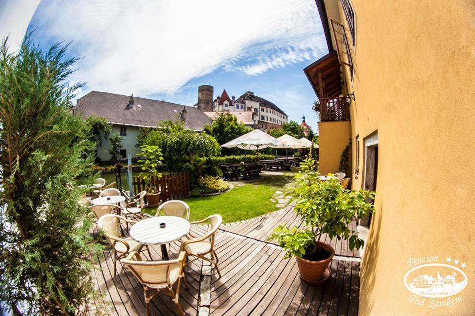 Penzion Pod Zamkem Jindřichův Hradec Extérieur photo